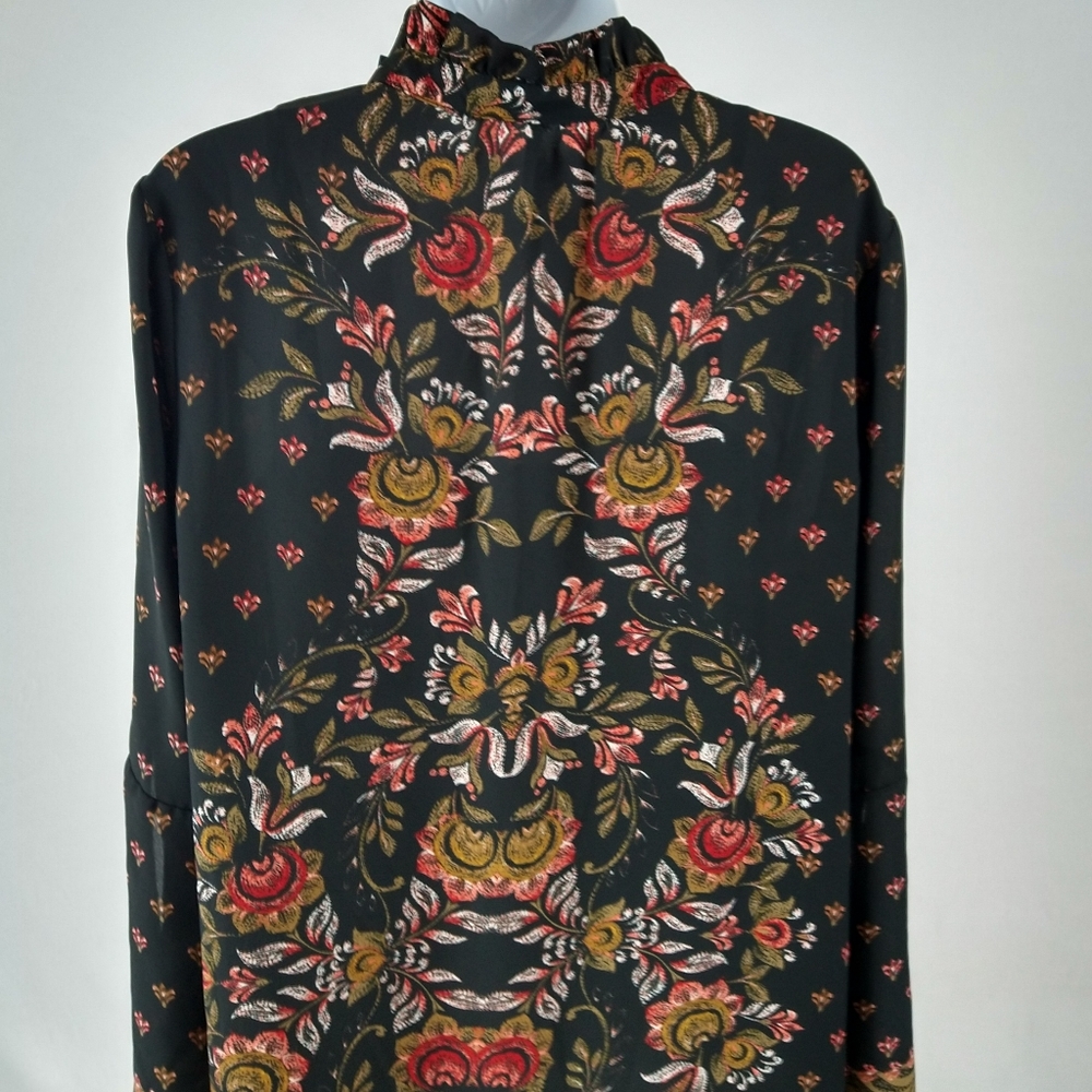 Fever boho paisley print with long sleeves - Picture 4 of 10